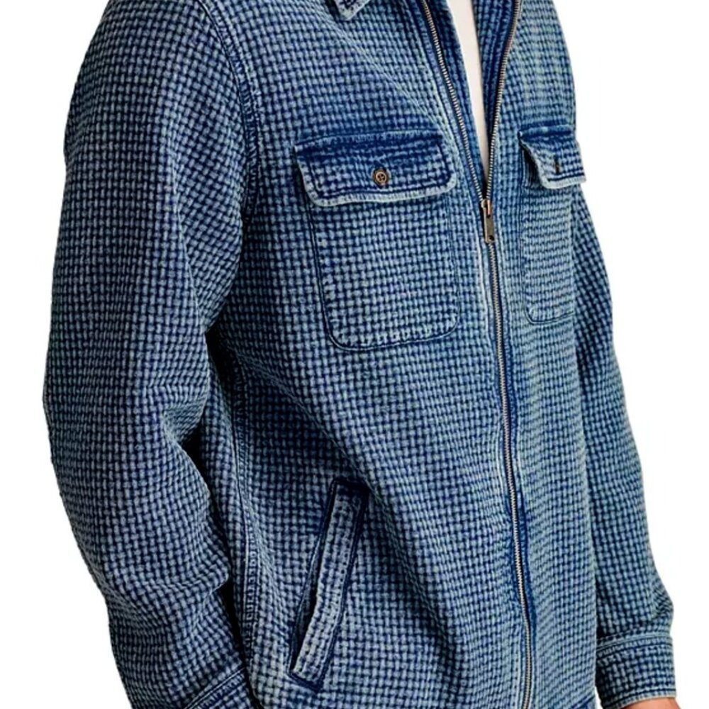 Waffle Full Zip Jacket NWT